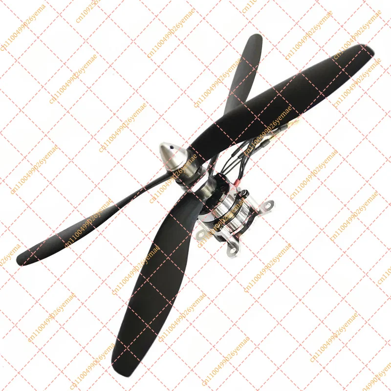 For DZP30 F3P Coaxial Motor - 30g Non-Reverse Torque Brushless Motor with Dual Propellers (Indoor RC Aircraft Spare Part)