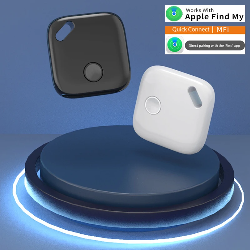 جهاز تعقب ذكي بنظام تحديد المواقع مزود بتقنية البلوتوث وجهاز تحكم عن بعد يعمل مع Apple Find My APP ITag لمكافحة فقدان تذكير محدد مفتاح السيارة مكتشف الحيوانات الأليفة للأطفال