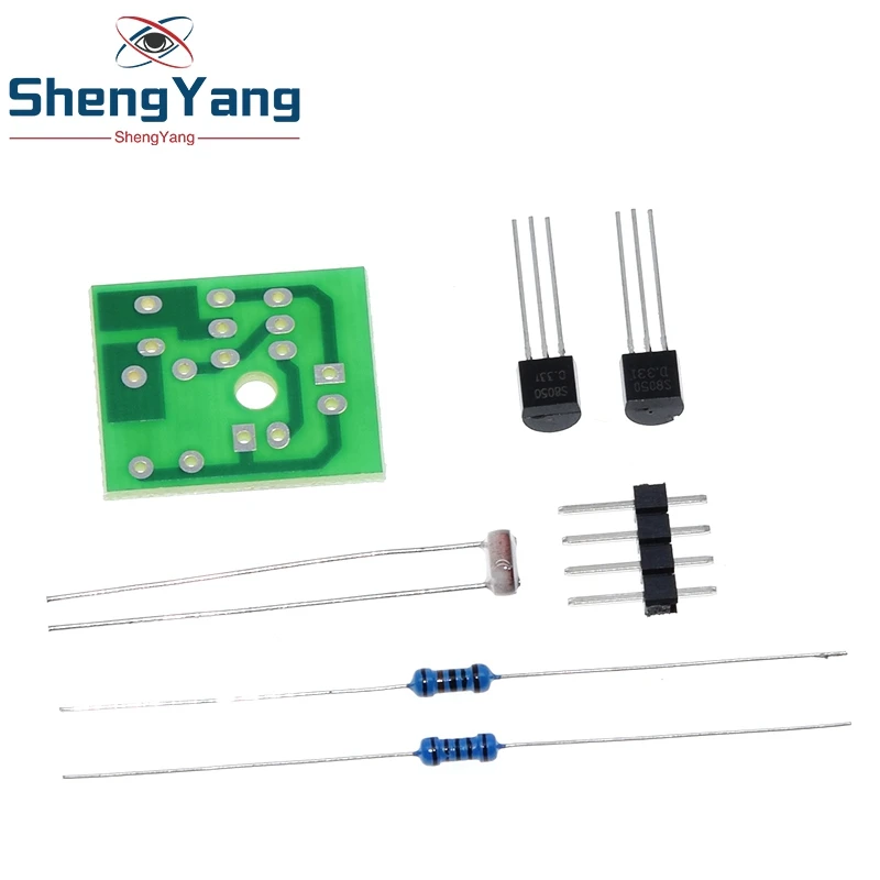 DIY Kit Light Control Sensor Switch Suite Photosensitive Induction Switch Kits DIY Electronic Trainning Integrated Circuit Suite image 5