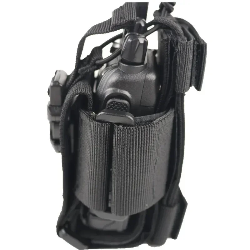 Nylon Radio Walkie Talkie Holder Bag, Belt Pack, Caça Acessórios, Magazine Pouch, Ao ar livre, Airsoft Equipamento