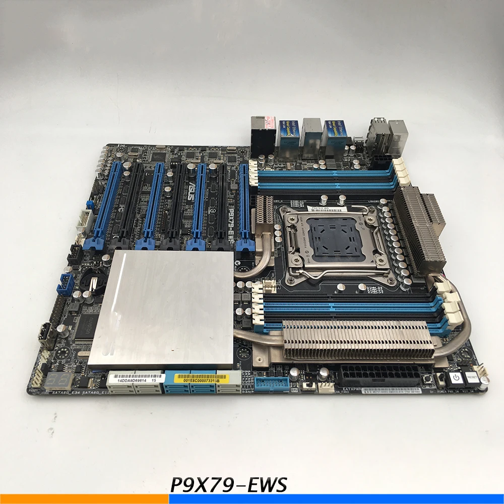 Workstation Motherboard For ASUS For P9X79-EWS 2011 SLI 64GB X79 Core i7 DDR3 Hot