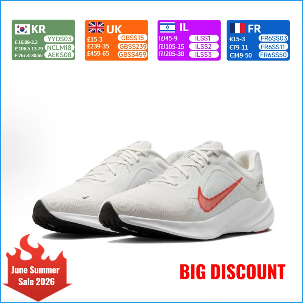 

Nike Quest 5 Low-Top Men's Casual Running Shoes Comfortable, Durable, Breathable Support DD0204-007