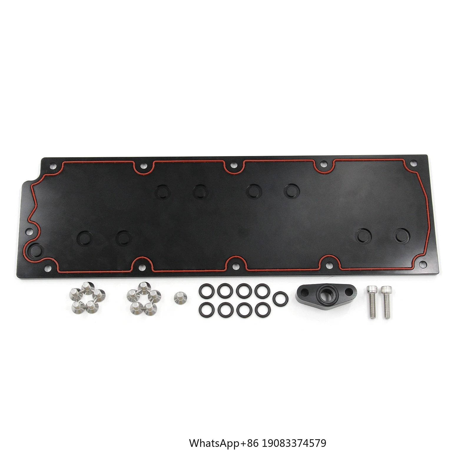 

Fit for LS Engine Gen IV L99 LS3 Valley Cover Plate Billet Aluminum DOD Delete Lifter Pan