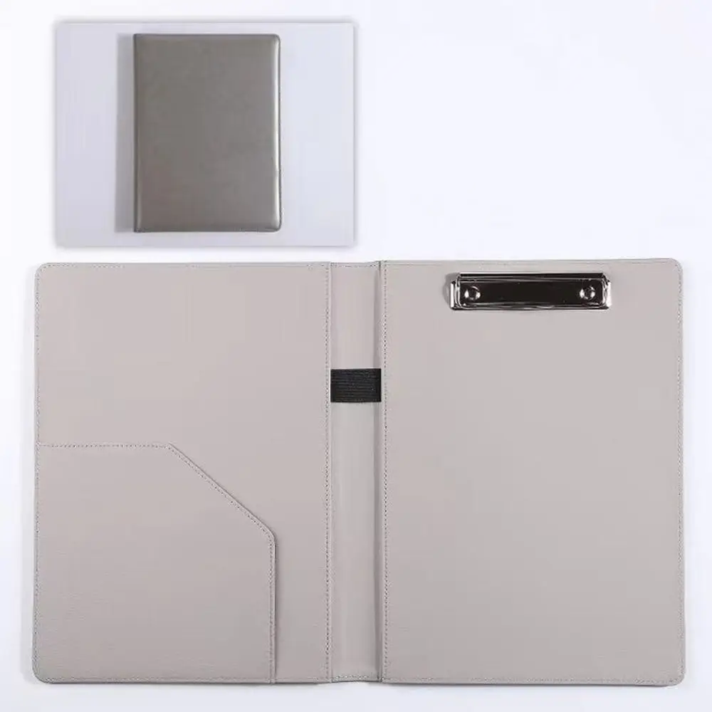 Imagem -02 - Prancheta de Couro pu para Memo a4 File Folder Writing Tablet Manager Signature Board Paper Organizer Business Writing Clipboard