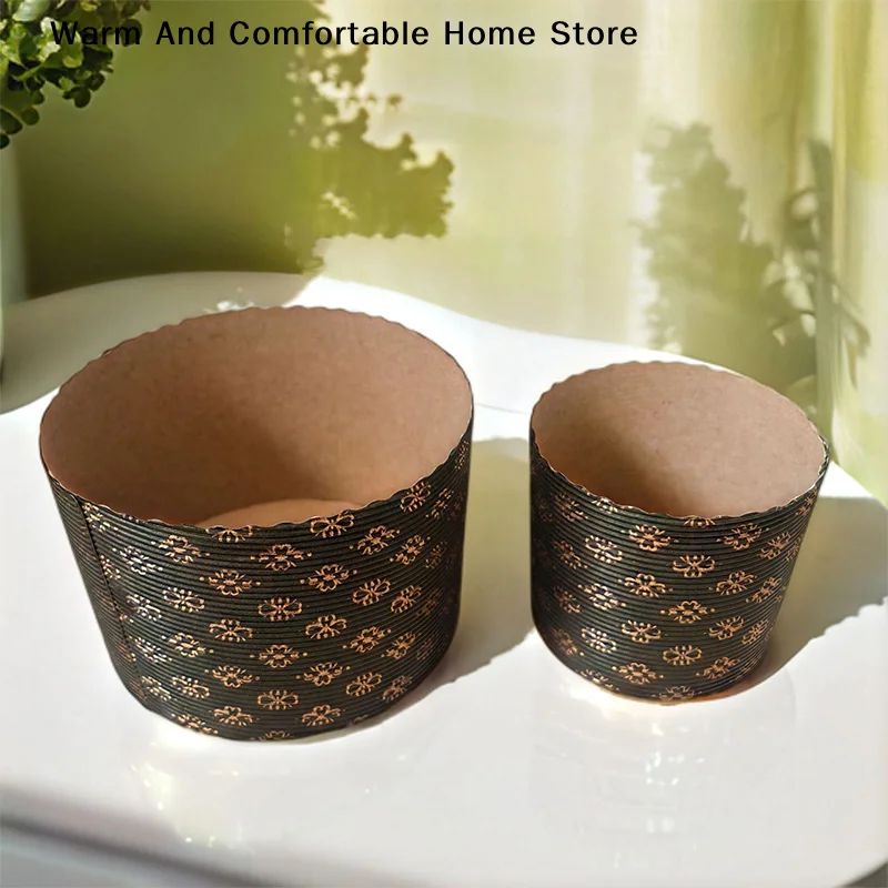 【SE】5Pcs Paper Tray Dove Mold Pastry Bread Cake Carton Packaging Cake Decoration Christmas Holiday Party Kitchen Baking Tools