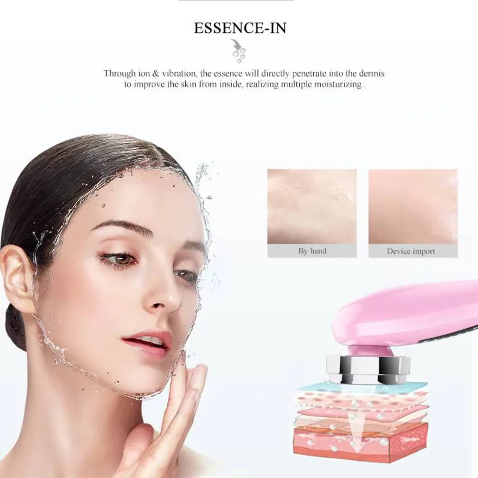 Schoonheidsinstrument Gezichtsmassage Lifting Aanscherping Gezicht Foton Verjonging Radiofrequentie Anti Aging Rimpelverwijdering Massager