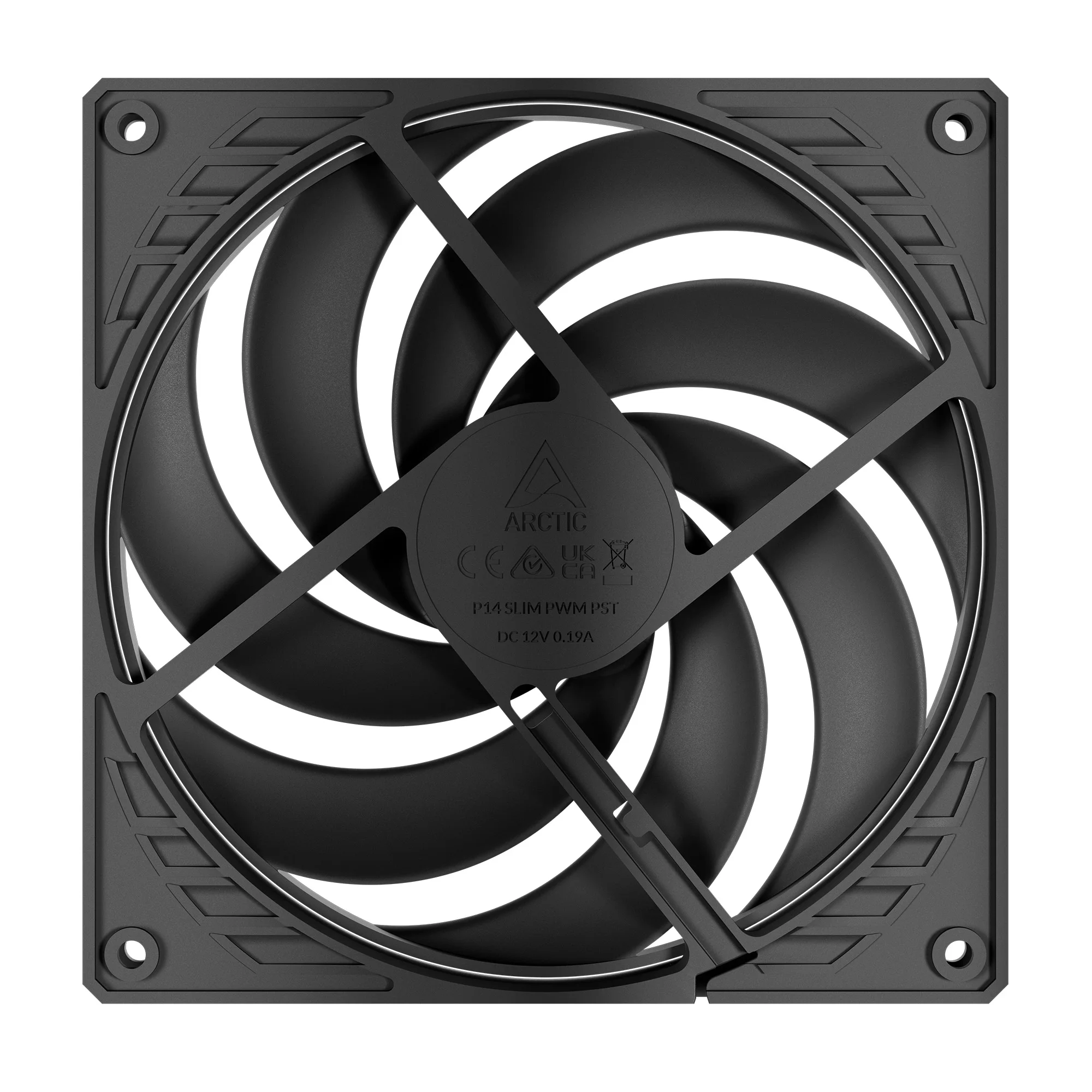 ARCTIC P14 Slim PWM PST Computer Desktop 14cm High Pressure Case Fan Large Airflow PWM Temperature Control 140mm Cooling Fans view 5