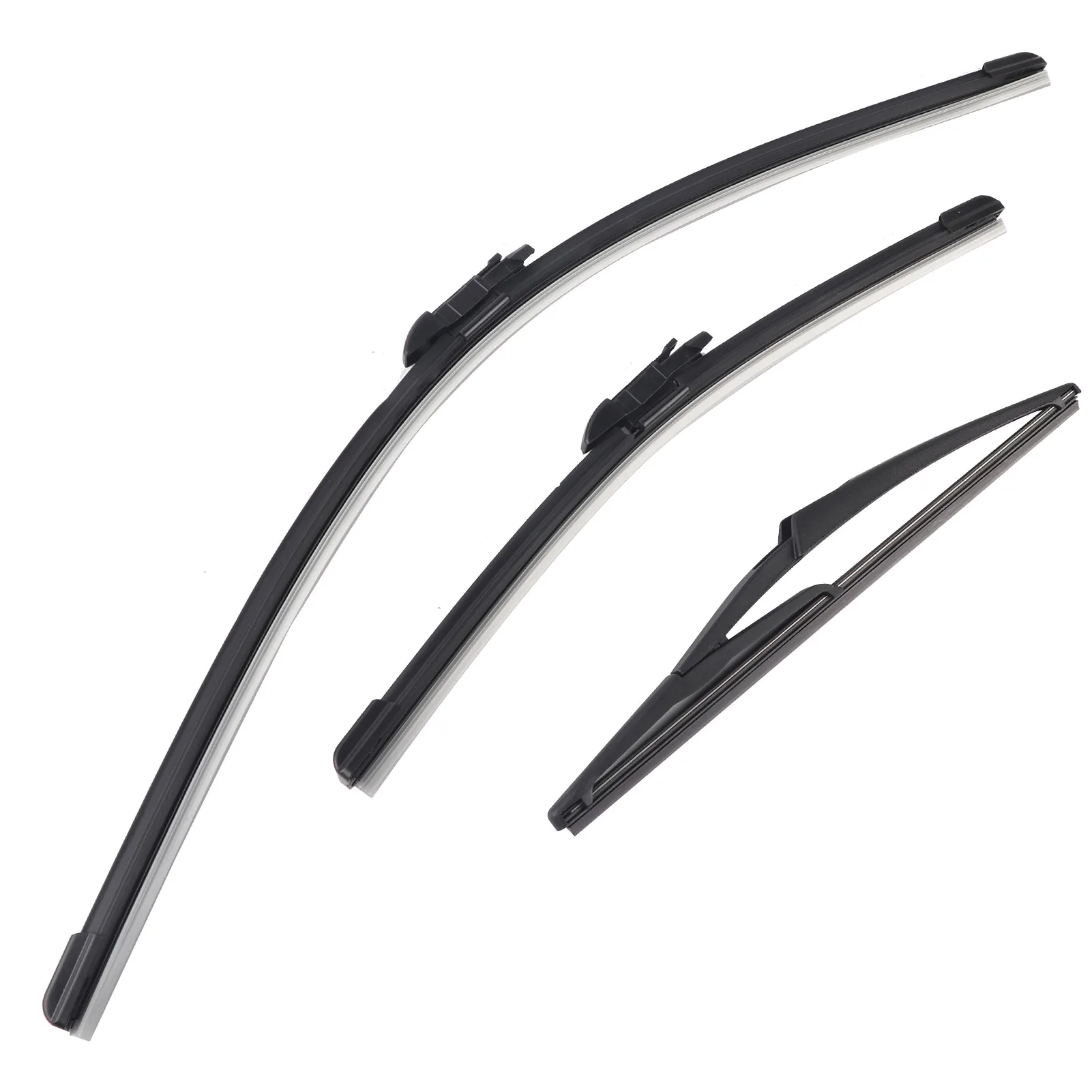 

Rear Wiper Blade, Car Front Rear Windscreen Windshield Wiper Blade 24/16/12 Inch for Vauxhall D 2006‑2014