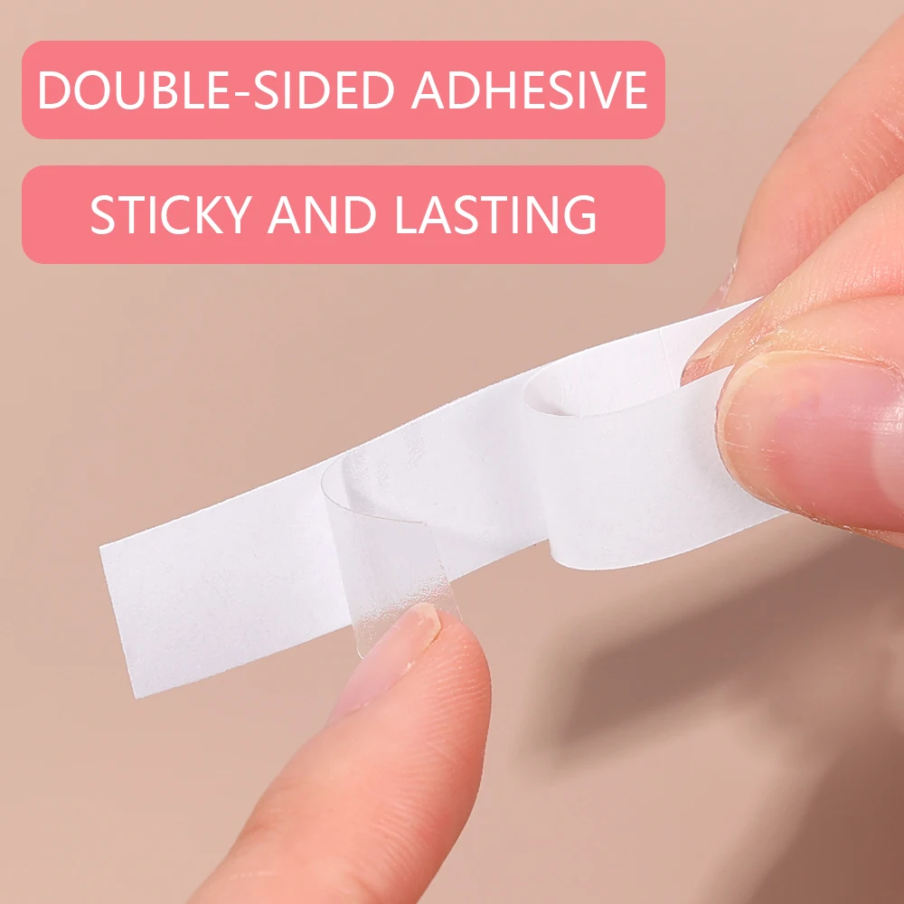 36Pcs Transparent Clear Double Sided Tape for Women Sticky Clothing Dress Body Skin Anti-Exposure Adhesive Sticker Strips