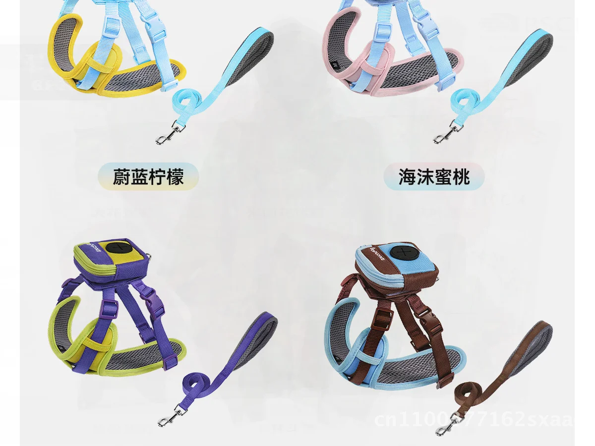 

Touchdog нагрудный ремень, жилет, поводок для средних и маленьких собак, теплый уличный нейлоновый поводок для собак с сумкой, травяной, зеленый, розово-красный и многое другое