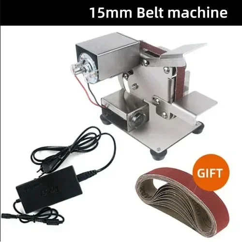 Nieuwe Multifunctionele Desktop Micro Elektrische Bandschuurmachine 110 V-220 V DIY Huishoudelijke Polijstmachine Vaste Haakse slijper
