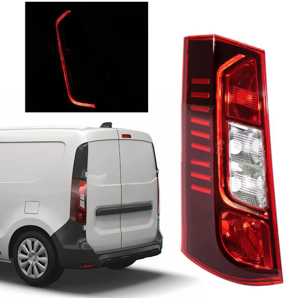 Car LED Left,/Right Tail Light Rear Brake Lamp Turn Signal Light 265552205R 265504482R For Renault Express 2021-2024