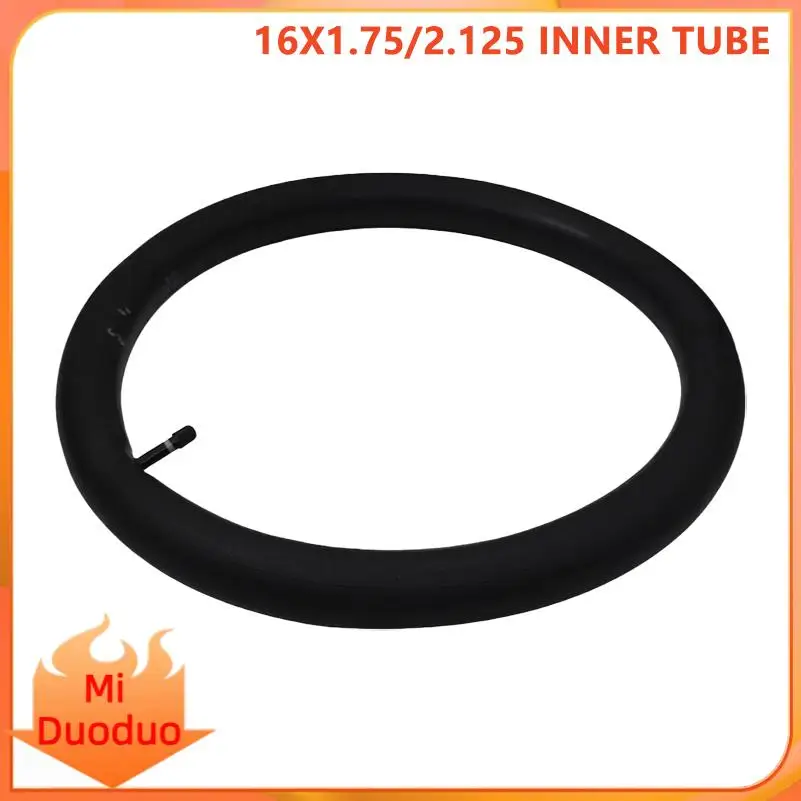 

Прочная велосипедная камера 16x1.75/2.125 для электровелосипедов с опциями по типу ниппеля