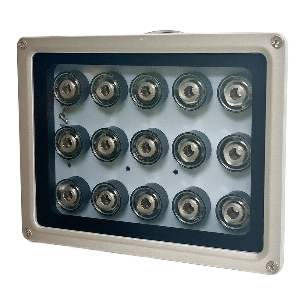 12V 850nm Infrared LED Array Light 15IR For Illuminator Waterproof IP65 For CCTV Camera Night Surveillance Fill Lamp
