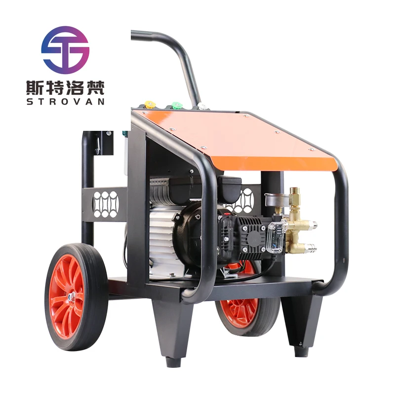 

STLF WJW Professional 120bar Electric High Pressure Water Jetting Pipe Cleaning Washer and Drain Sewer Cleaning Equipment
