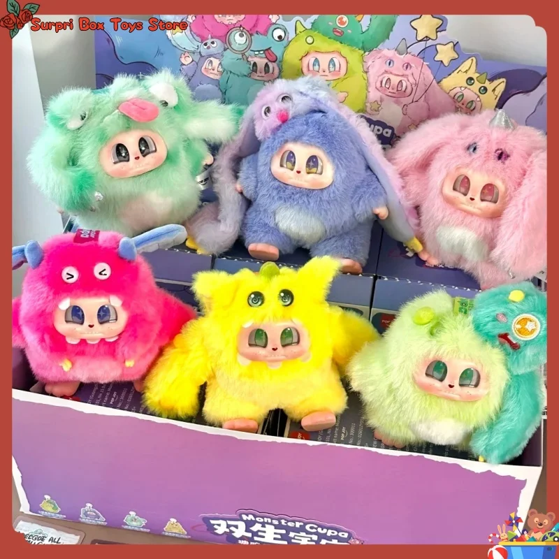

Original Monster Cupa Twin Cosmic Series Blind Box Cute Vinyl Plush Pendant Doll Collect Figure Desktop Decor Toys Gift For Girl