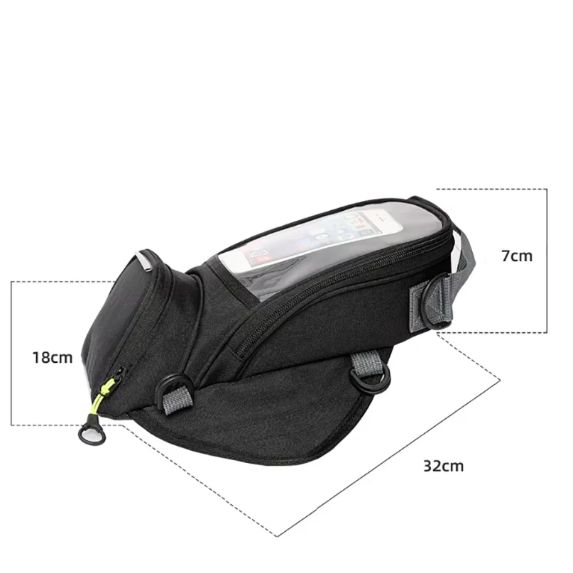 Motorcycle Bag Tank Waterproof Magnetic Fuel Gas Oil Tankbag Riding Navigation Water Resistant Luggage for voge 800 rally 5