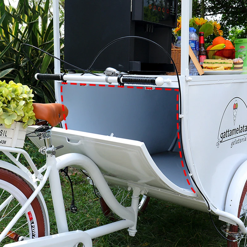 R*-Trailer Mobile Coffee Ice Cream Candy Chips Display Truck for Sale