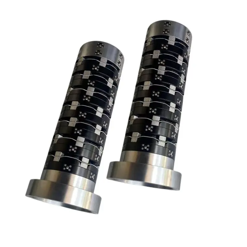 3 Inch Pneumatic Differential Air Shaft with Spline Structure Two Line Frictional Pneumatic Shaft Core Component Bearing