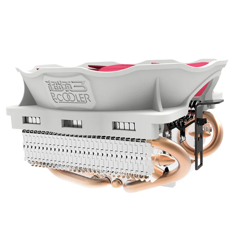 pccooler وحدة المعالجة المركزية برودة مبرد الهواء 4 أنابيب الحرارة PWM 4pin 120 مللي متر معالج المروحة LGA1700 1151 1200 AM5 AM4 برودة