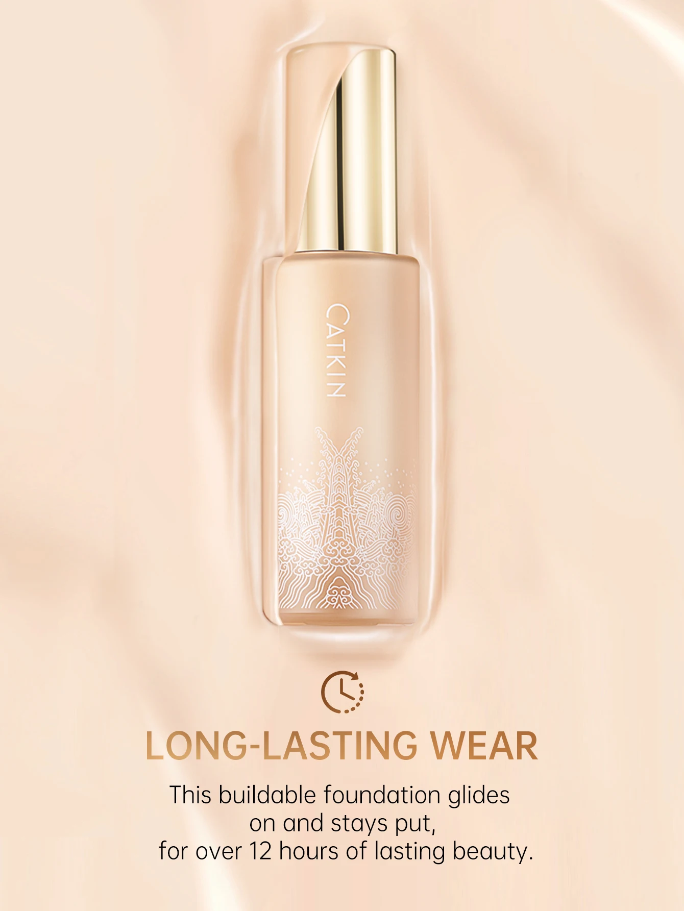 CATKIN Makeup Dreamworld Liquid Foundation, Full Coverage Long Lasting Foundation sutibale for every skin type
