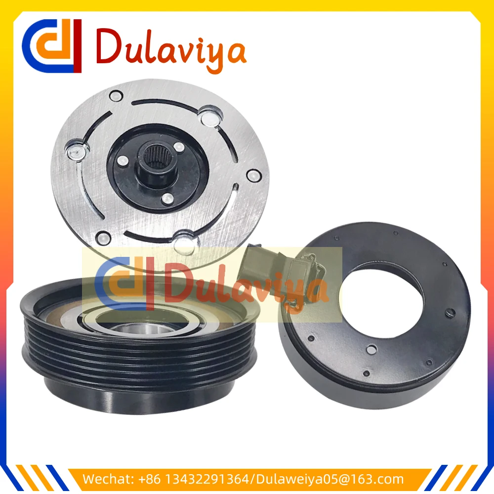 Auto AC Air Conditioning Compressor Magnetic Clutch Pulley For Chevrolet CAPTIVA C100 C140 2.4 4803455 4813544 96629606 96861885