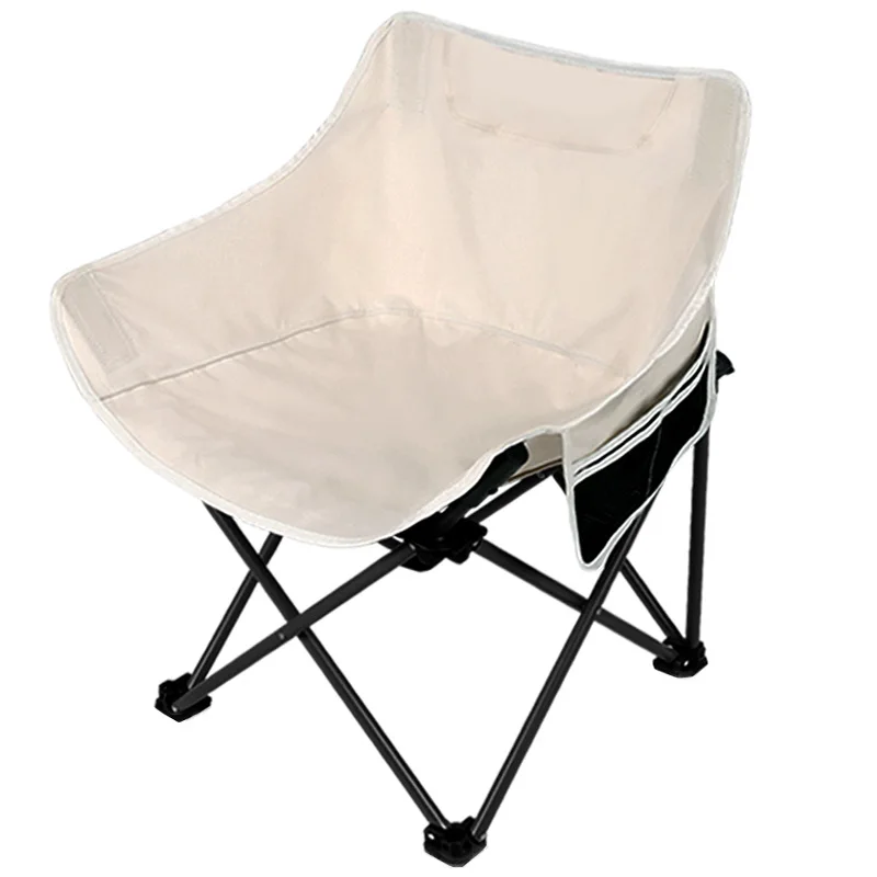 

Wholesale Moon Chair Removable Surface Outdoor Folding Camping Fishing Chair Multifunctional Backrest Director