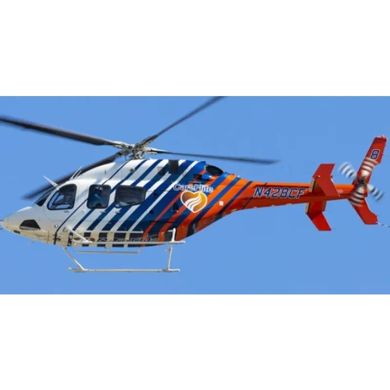 Roban 600 Size BELL429 Scale Fuselage Glassfiber RC Helicopter Shell