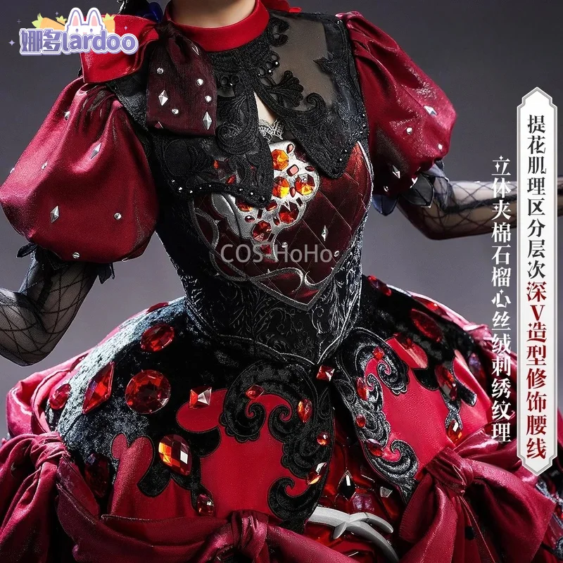 الهوية الخامس أليس ديروس فتاة صغيرة ملكة جمال طبق الرمان لعبة البدلة فستان رائع موحدة تأثيري حلي هالوين #4