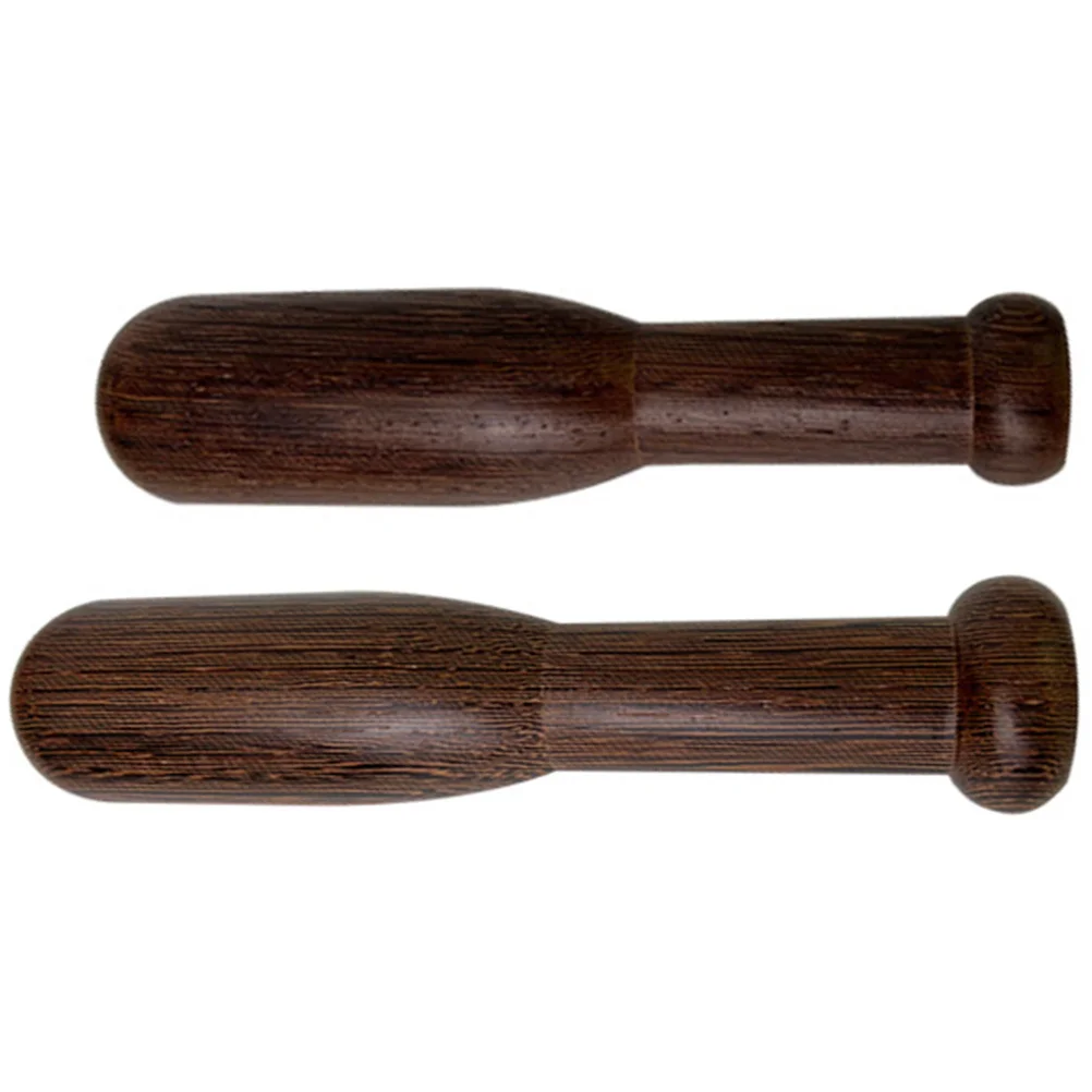 

2pcs Garlic Pestle Wooden Grinding Rod Premium Handheld Kitchen Tool For Spice Medicine Manual Masher Stick Utensil