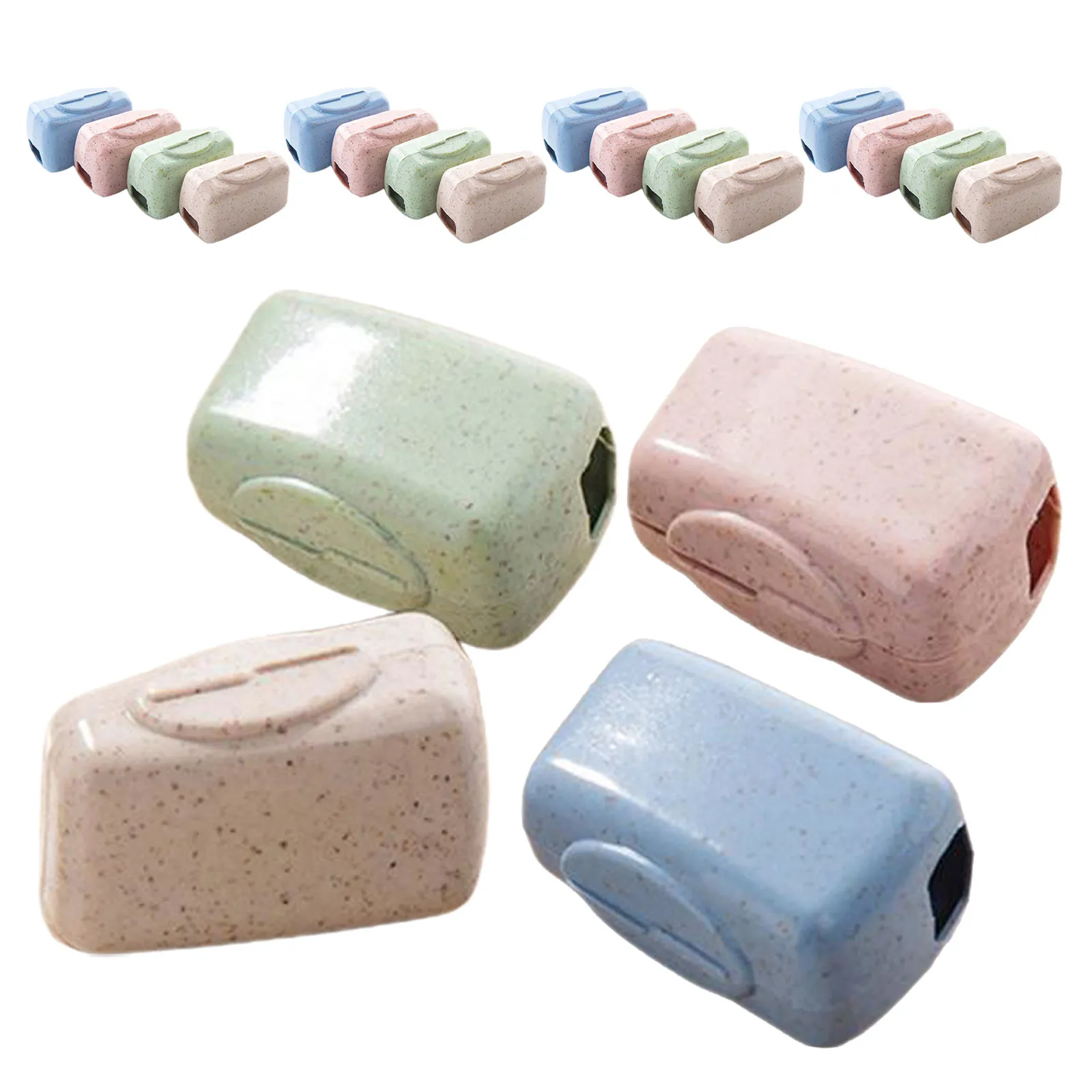 100Pcs Toothbrush Cover Travel Portable Dustproof Tooth Brush Caps Protective Head Covers for Hiking Camping Trips