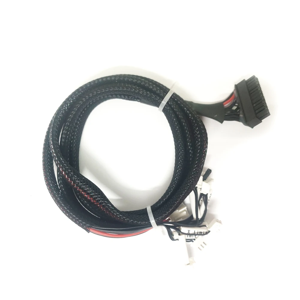 

CR-10 V2 24-контактный экструзионный экструдер для подключения кабелей материнской платы в сборе, экранированный кабель для деталей 3D-принтера CREATITY CR-10 V2