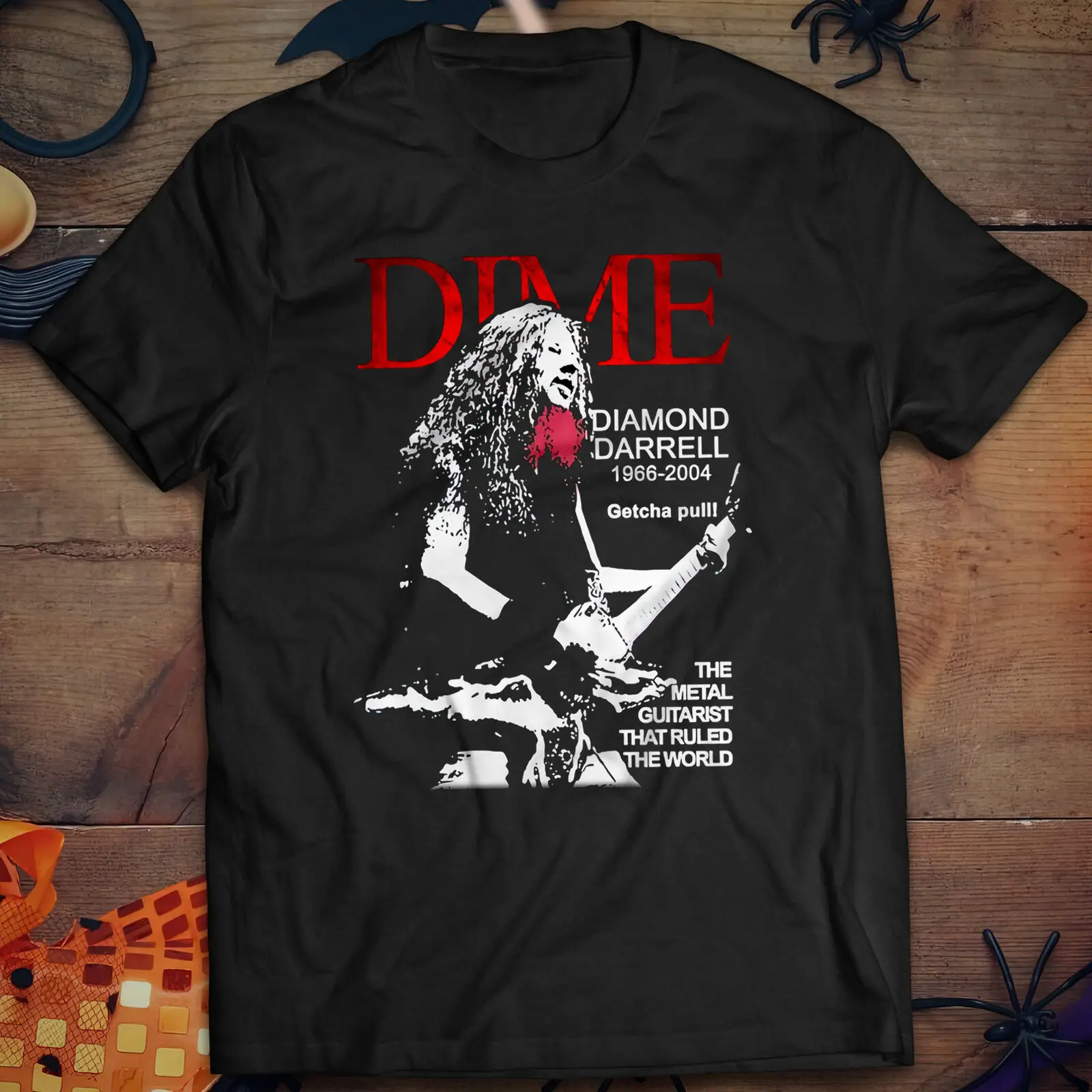 Dimebag Darrell T Shirt Damageplan Cowboys from Hell Metal Magic