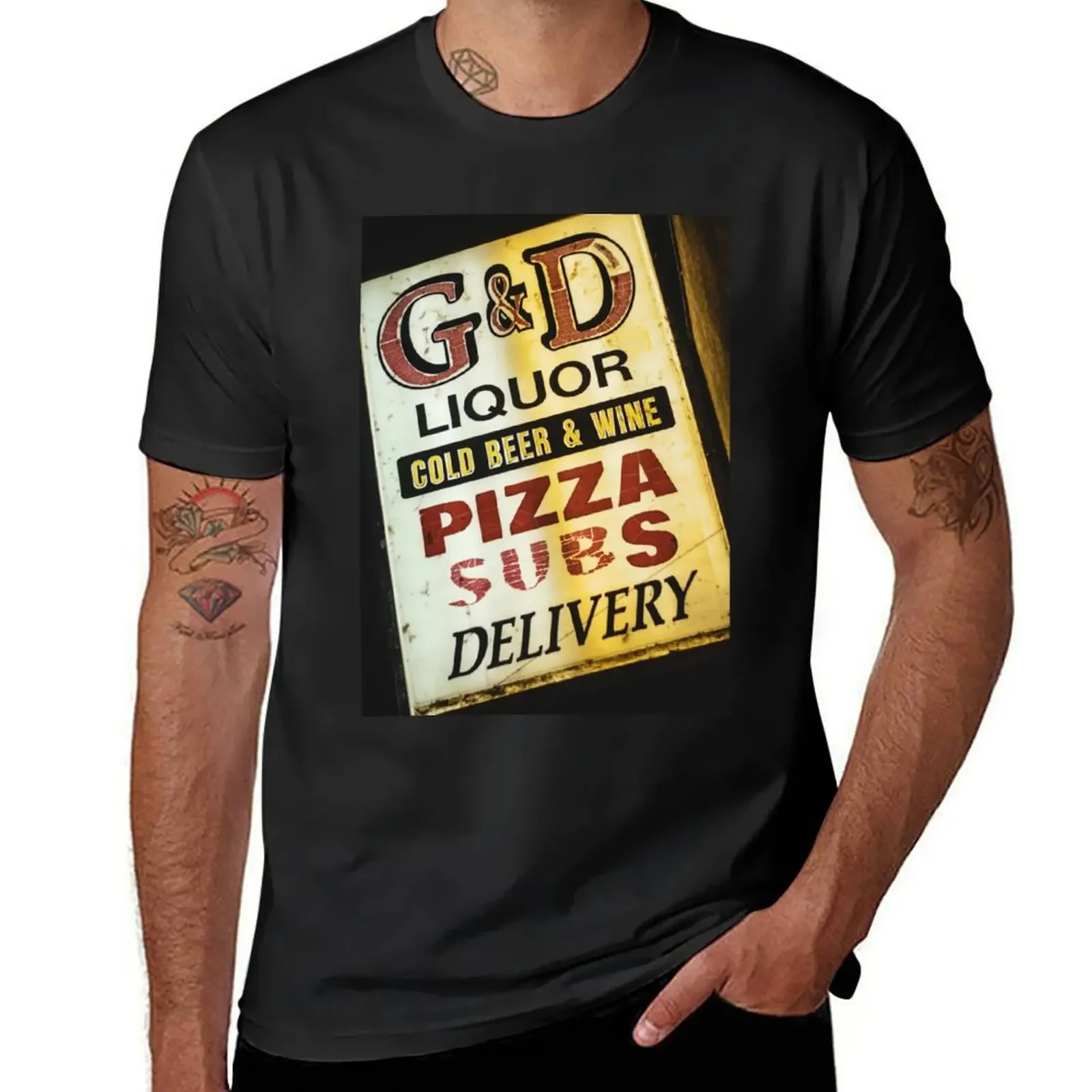 Throwback G&D Sign T-Shirt new edition animal prinfor boys customs design your own designer t shirt men