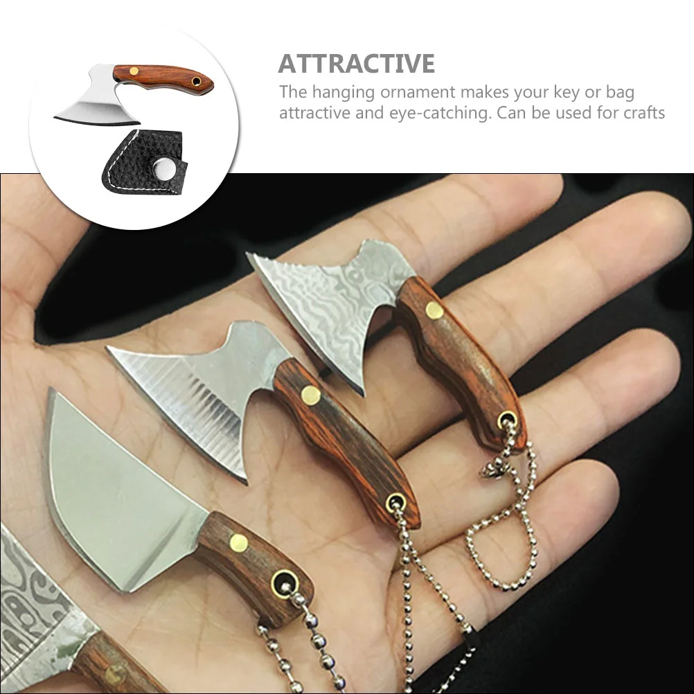 Mini Kitchen Handmade Collection Gift Pendant Party Decoration Bag Hanging Hatchet Ornament