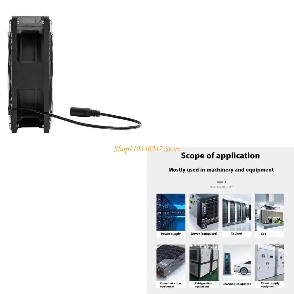 

Q22A Два шарикоподшипника 120 мм вентилятор переменного тока 110 В 120 В высокоскоростное охлаждение для систем охлаждения шкафа