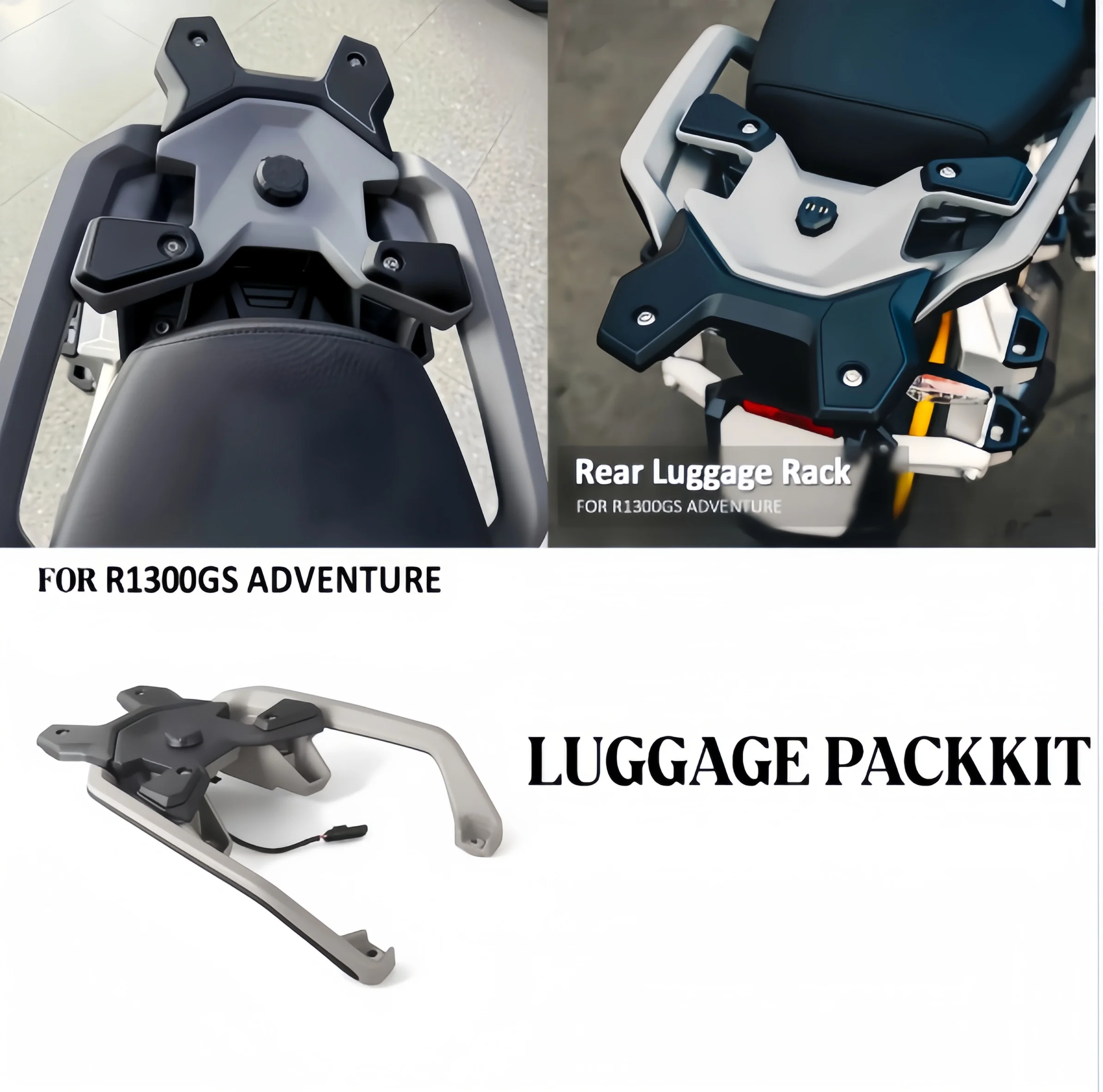 Motorcycle Rear Racks Top Case Vario Support For BMW R1300GS ADV R1300GSA R 1300 GS Adventure 2024 2025 top case Luggage Rack