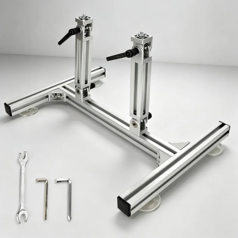 

DIY Linear Actuator Stands Aluminium Alloy Pitch Angle Adjustable Motor Bracket With Suction Cup For Telescopic Linear Actuator