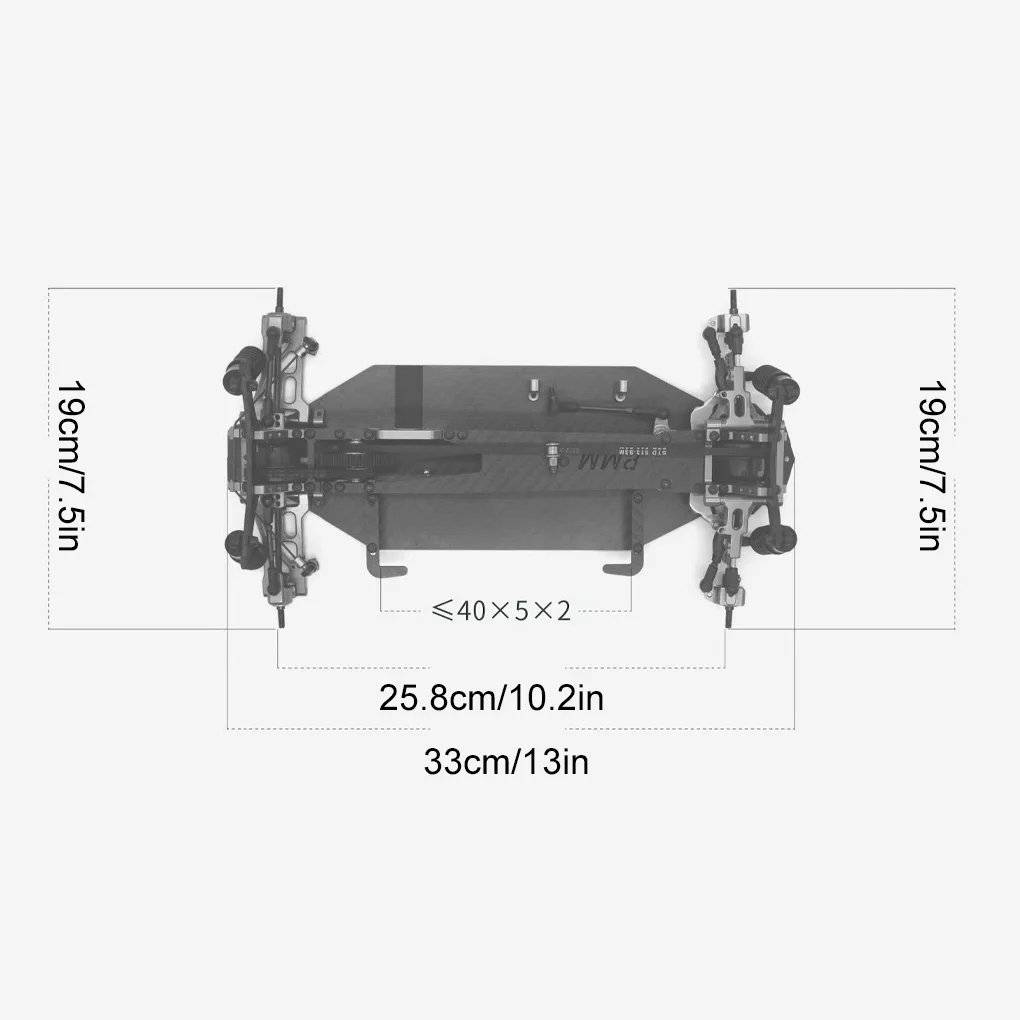 แชสซีกรอบ Body SHELL ประกอบชุดโลหะพลาสติก/คาร์บอนไฟเบอร์สําหรับ Tamiya 416 1/10 PMM70364 รุ่น RC รถอะไหล่อัพเกรด