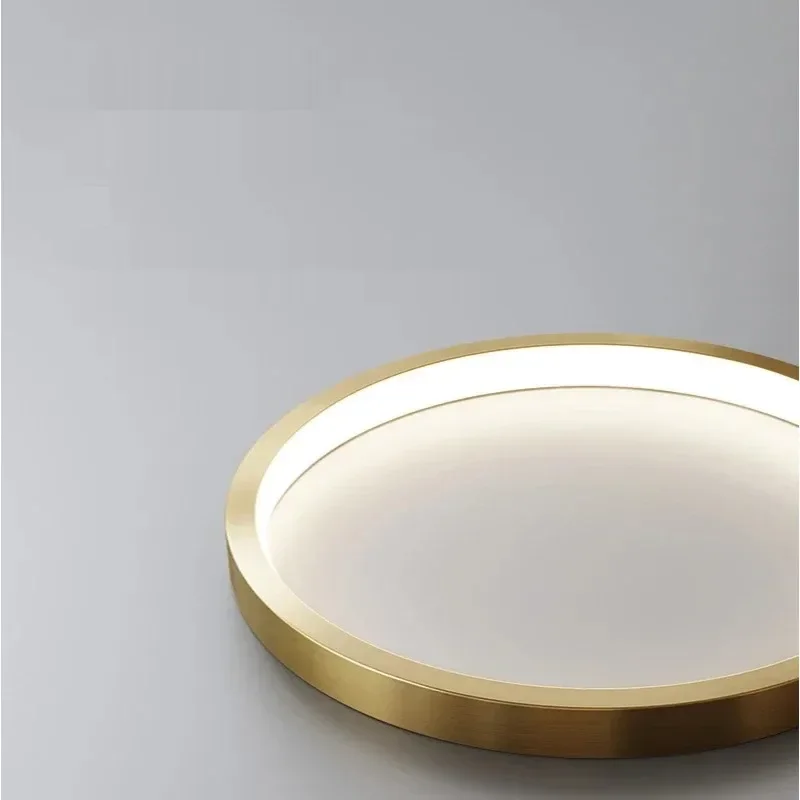 

Nordic Modern Pendant Light Gold Ring Led Bedroom Bedside Hanging Lighting Minimalist Luxury Living Room Background Ball Lamp