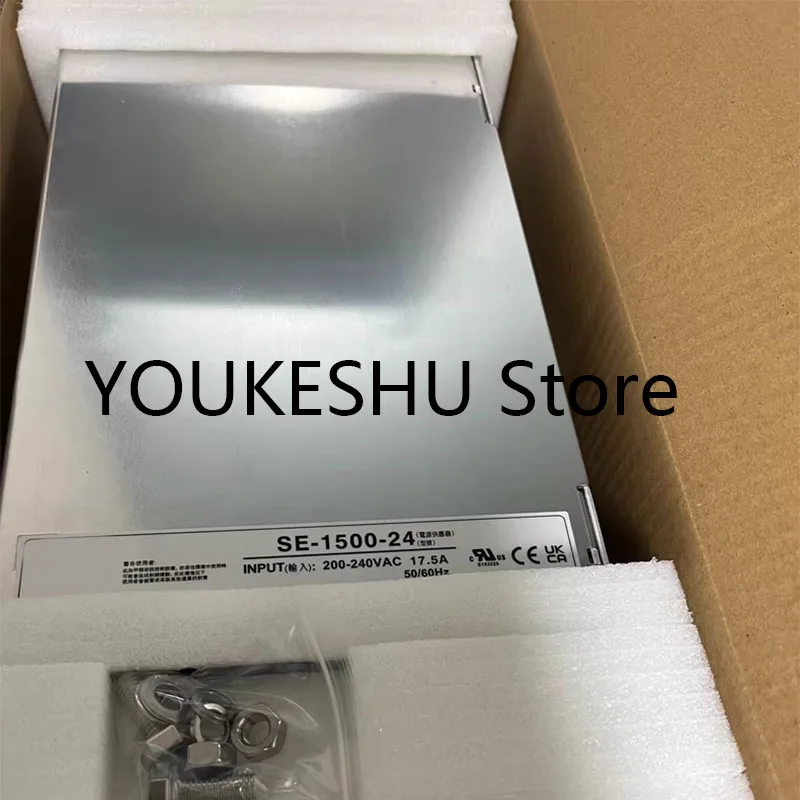 Brand new original power supply SE-1500-24 1500W input 200-240VAC 17.5A 50/60Hz output 24V 62.5A