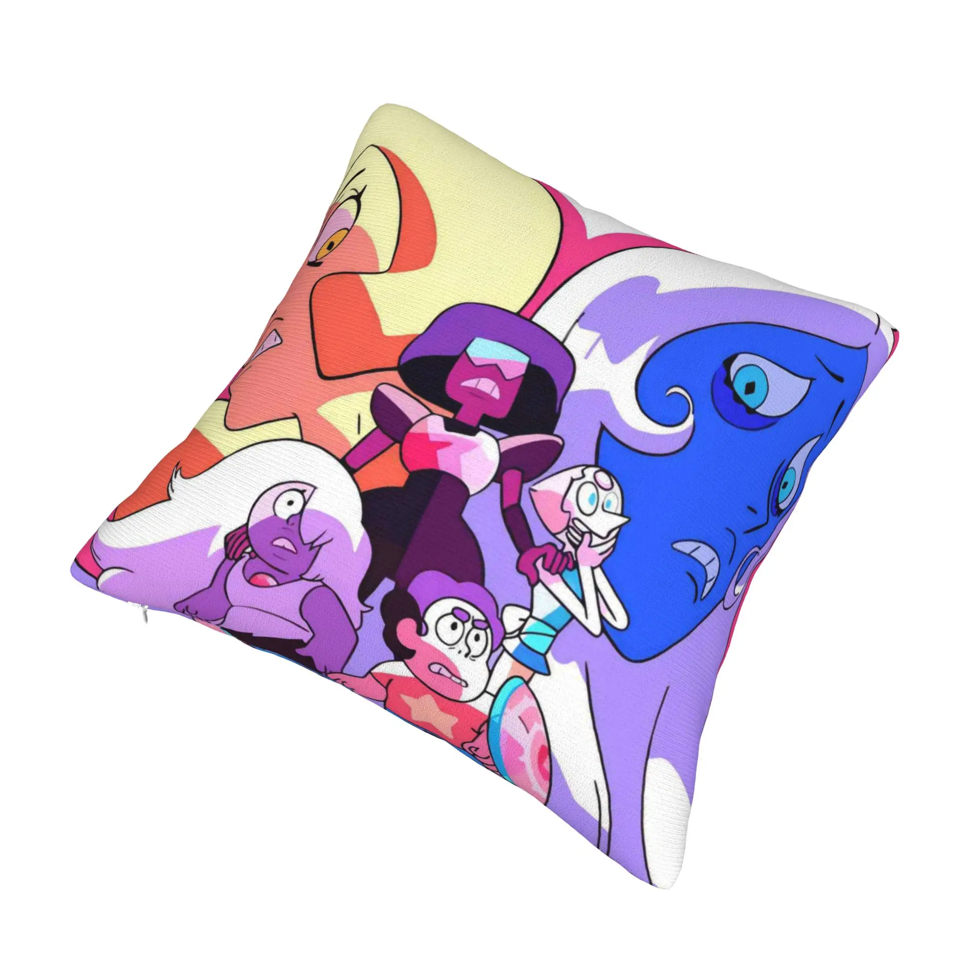 Modern Steven Universe Sofa Cushion Cover Soft Children Gift Cartoon Throw Pillow Case Home Decorative