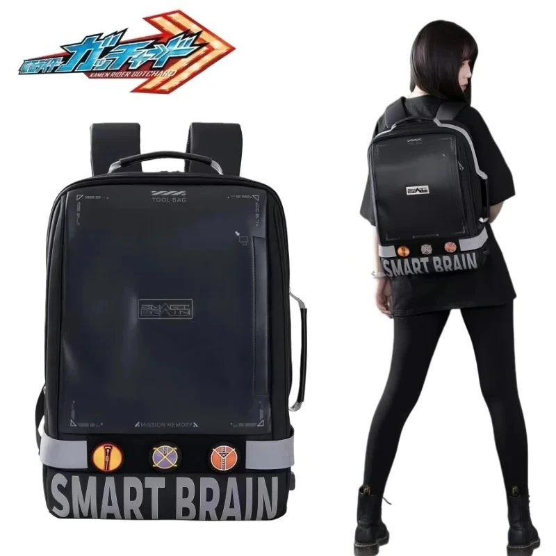 

Kamen Rider 555 Backpack Laptop Bag Large-capacity Student Textbook Storage Travel Hiking Bag Anime Knapsack Festival Gifts