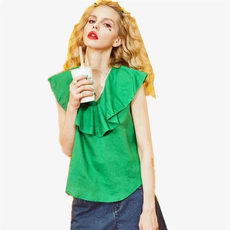 4 Colors 2025 Summer Women Cotton Linen Irregular Tank Tops Street Blusas Solid Casual Blouse Feminina Shirts blusa feminina
