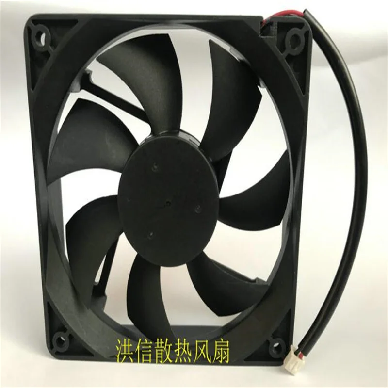 

Original 120*120*25 MWP1225L12S DC12V 0.40A 12CM 2 wire power supply cabinet cooling fan