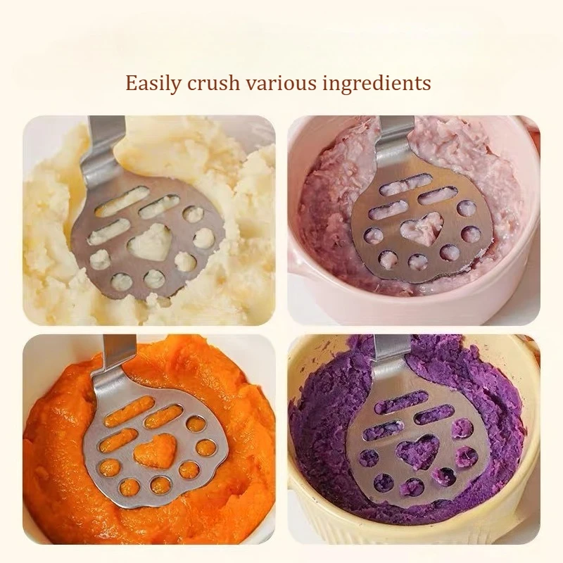 Roestvrijstalen aardappelstamp - Baby Food Masher recensie en prijs