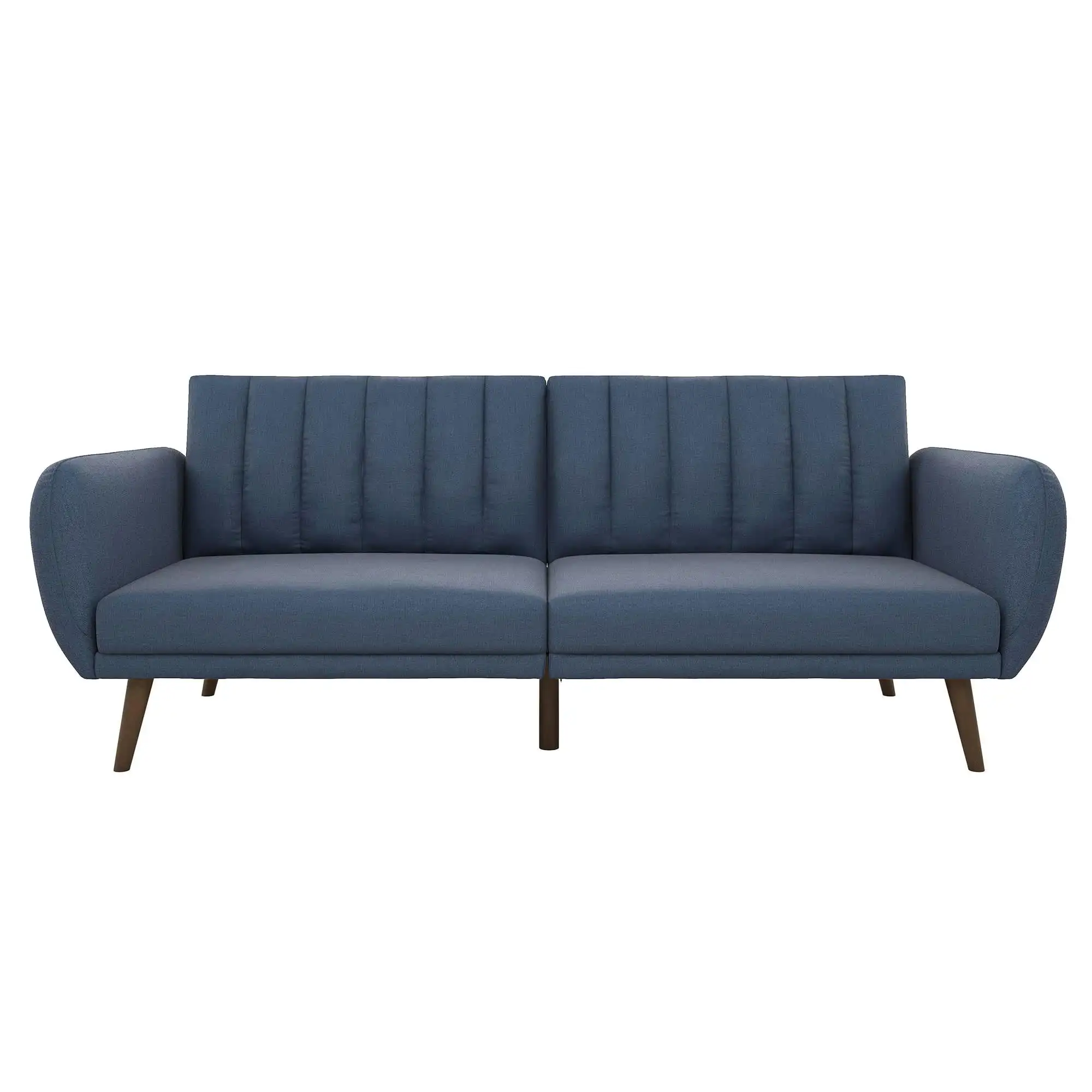 Brittany Futon, Blue Linen