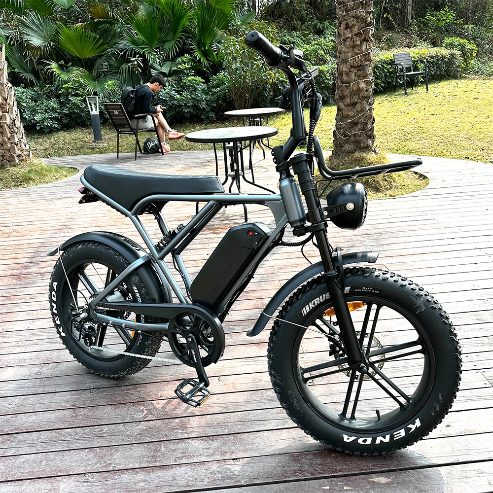 Fatbike المحلية بقعة مصنع V8 دراجة كهربائية 48 فولت جبل Ebike الدهون الإطارات V20 رخيصة الثمن الترابية دراجة دراجة كهربائية هجينة #5