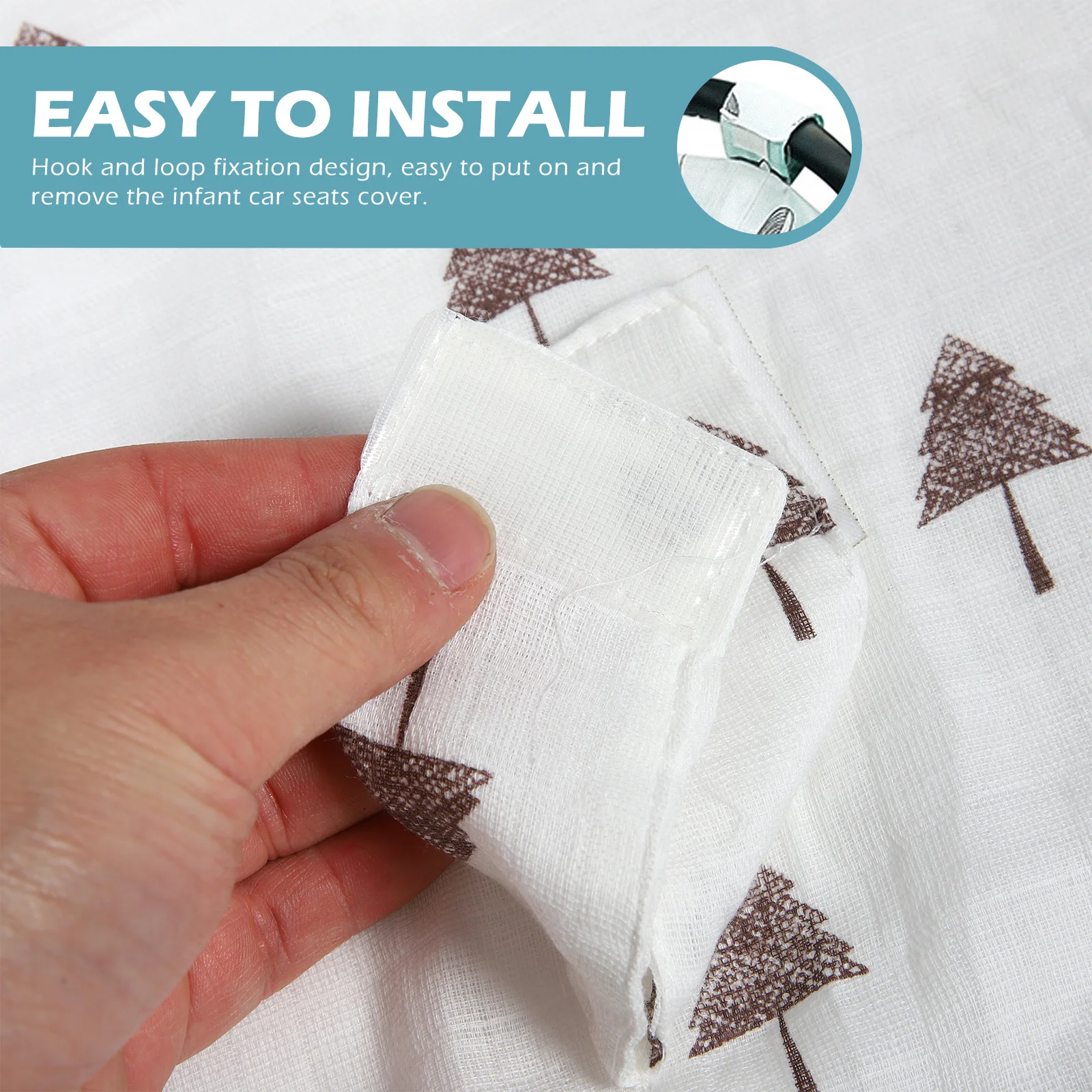 

Baby Stroller Sunshade Cover Cotton Infant car Summer Nursing Protective Multi Purpose Lightweight Flexible UV Protection S