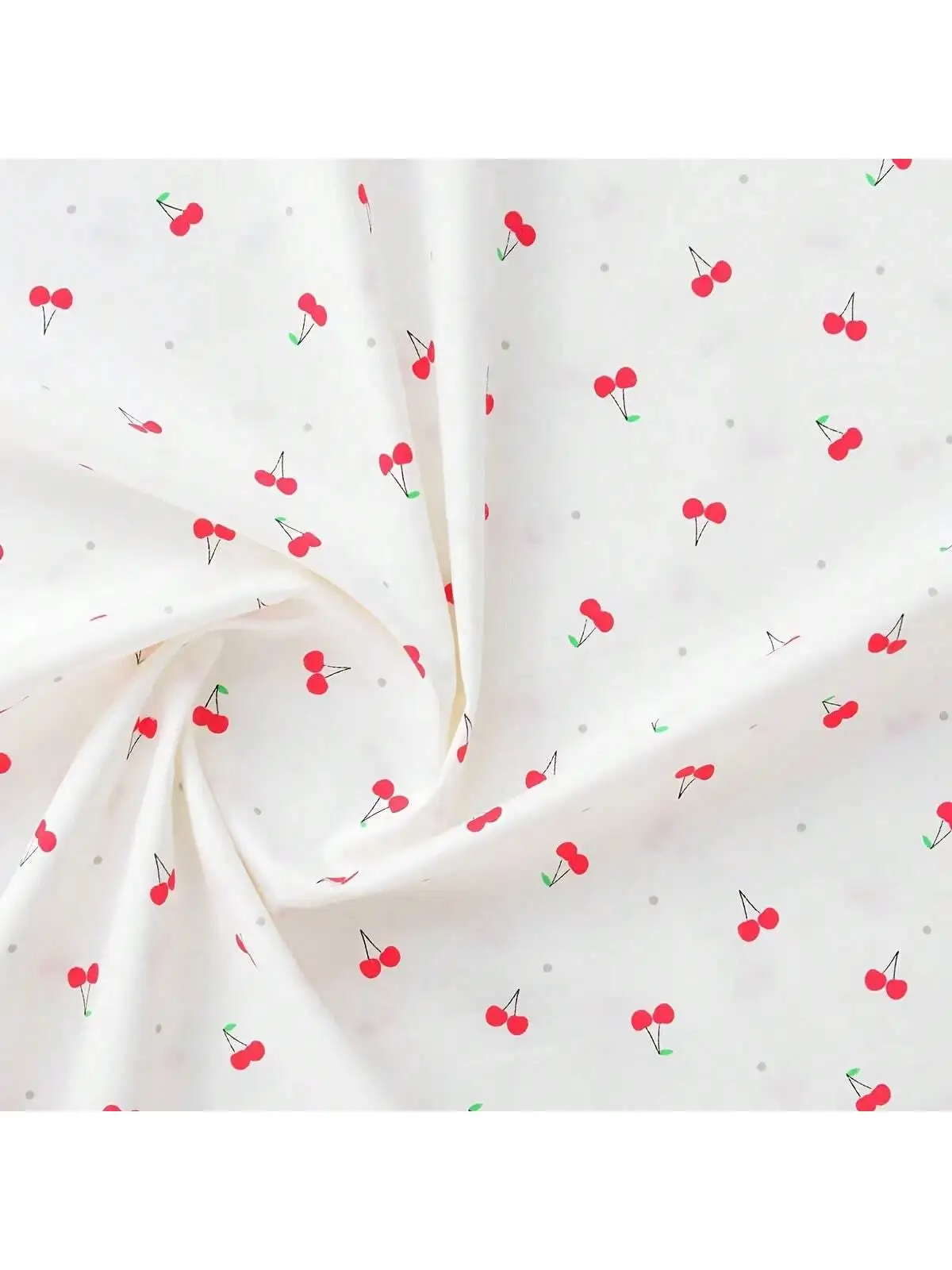 قطعة واحدة من قماش طباعة الكرز النقي مقاس 63 بوصة/160 سم، حرفة يدوية مناسبة لأغطية الوسائد والفراش والستائر ومفارش المائدة والحقائب #2